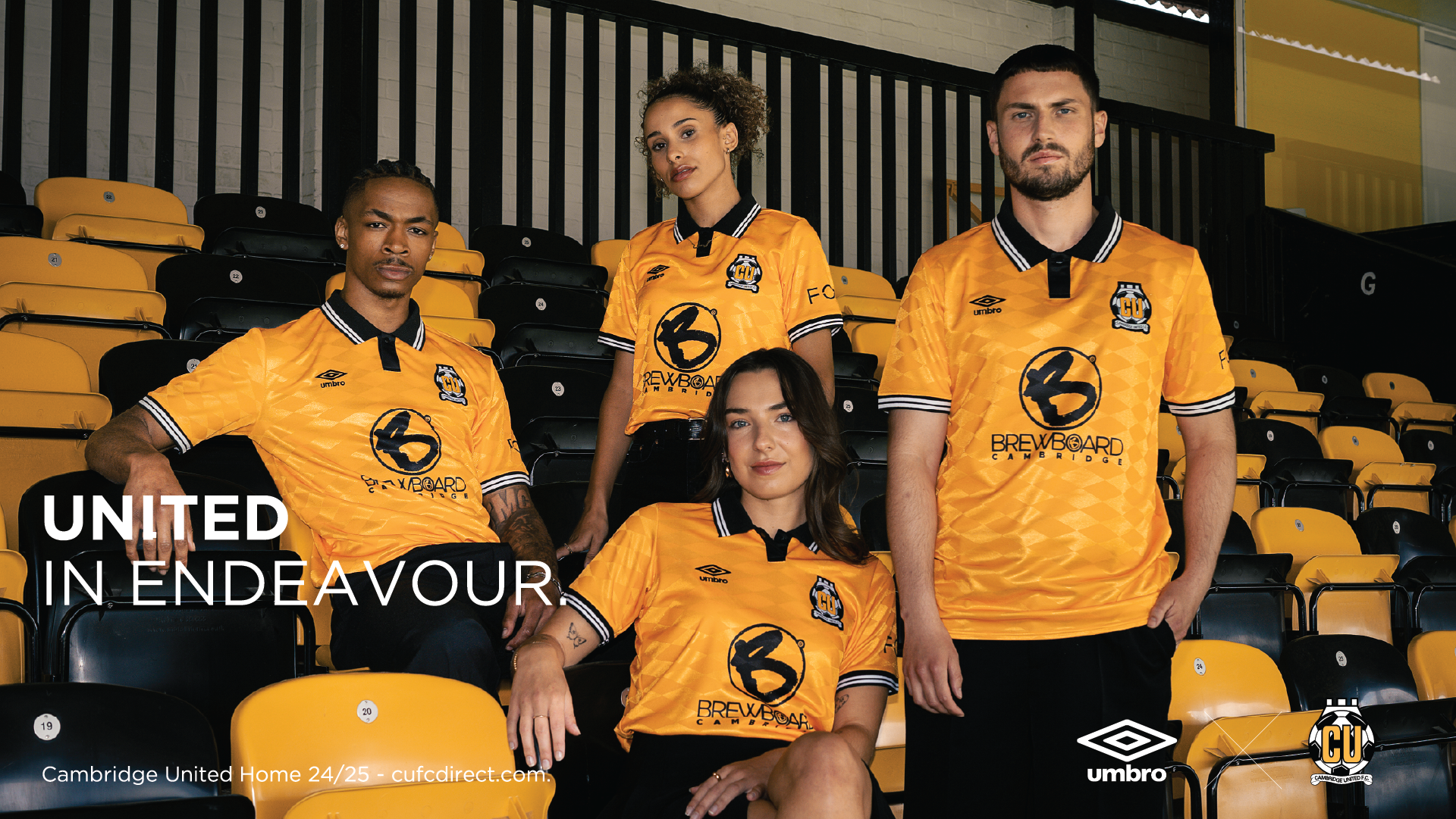24/25 Home Kit on sale now | Cambridge United F.C.